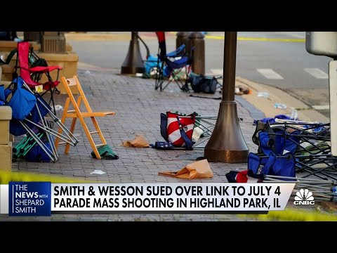 Smith & wesson sued over link to july 4 mass shooting