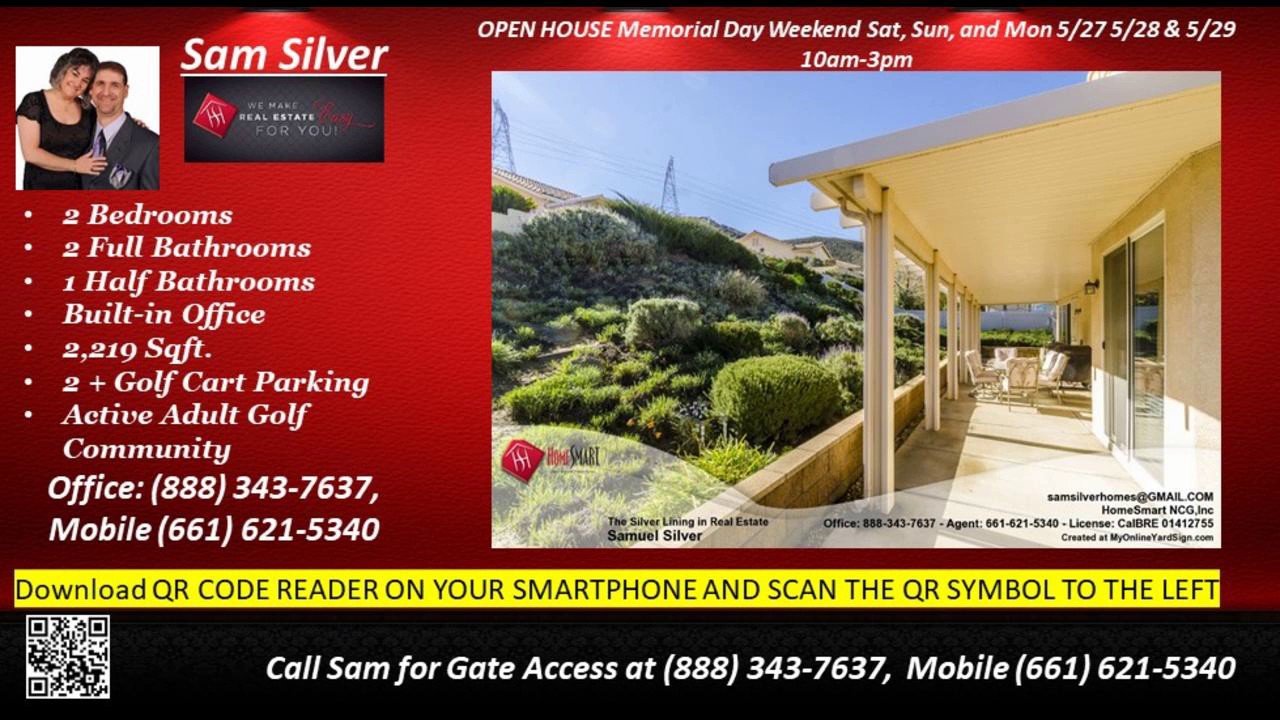 2 Bedroom 2.5 bath home in Sun Lakes Banning CA 92220 Sam Silver of
