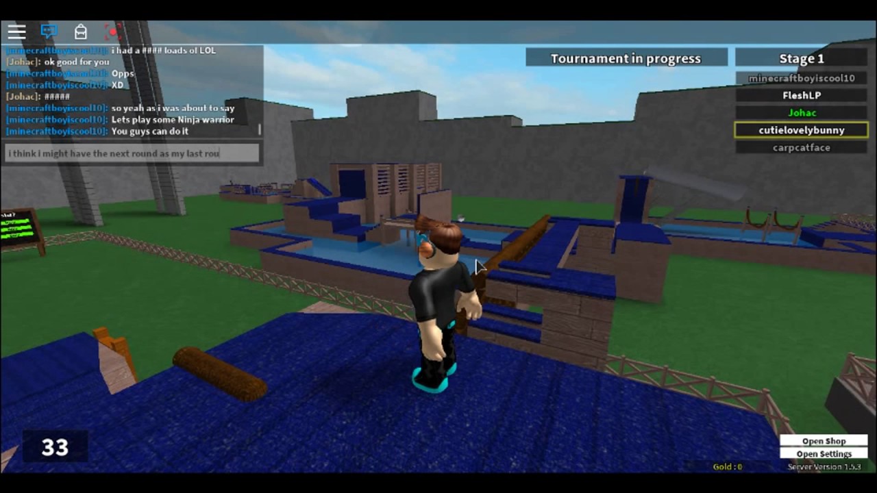 Roblox Ninja Warrior Roblox - 