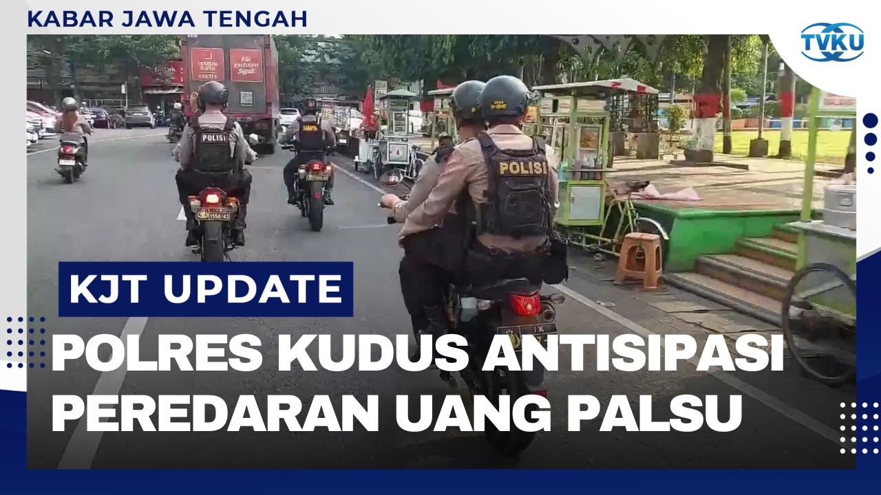 Polres Kudus Antisipasi Peredaran Uang Palsu di Jasa Penukaran Jalanan