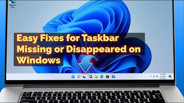 How to Fix Taskbar Missing or Disappeared on Windows 11