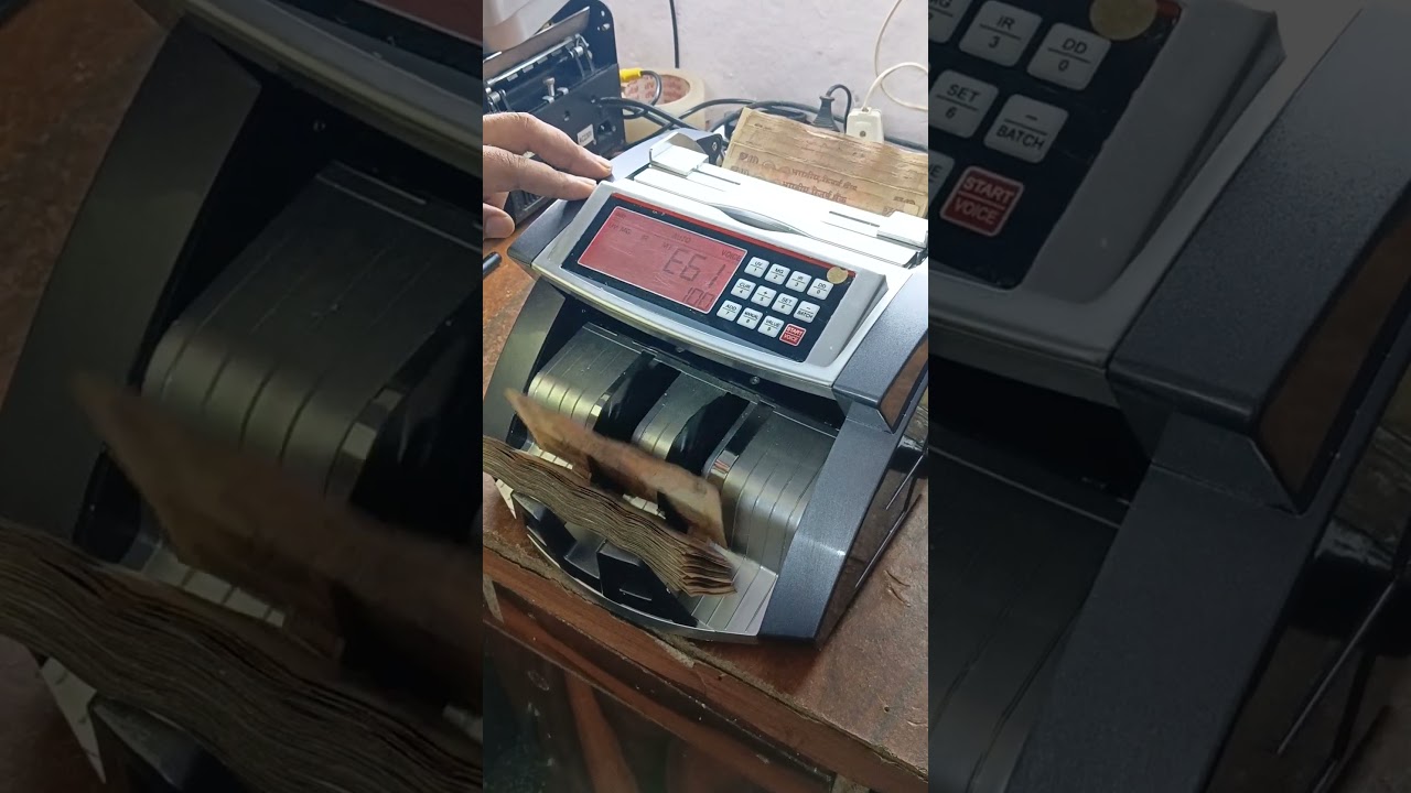 cash ginne ki machine