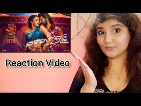 PEELINGS Telegu Film Version | Pushpa 2 The Rule | Allu Arjun, Rashmika | Reaction Video