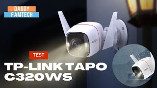 Test TP-Link Tapo C320WS : la caméra extérieure abordable devient