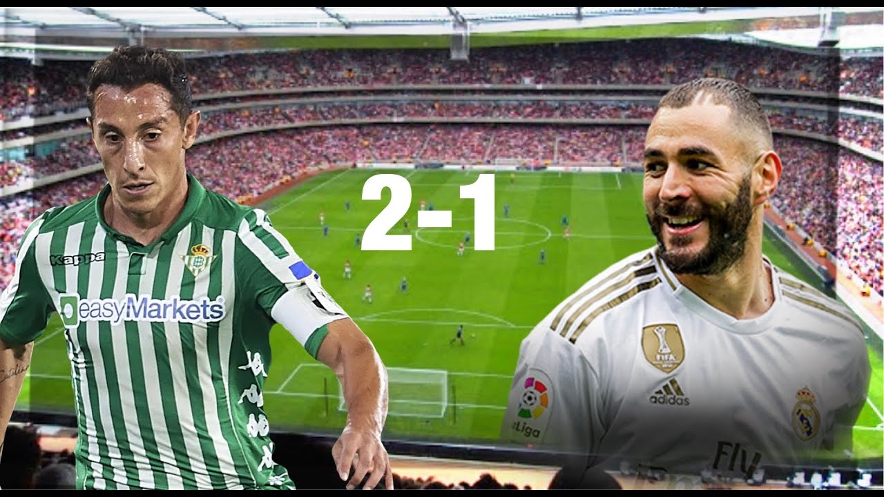REAL BETIS VS REAL MADRID-RESUMEN DE GOLES - YouTube
