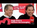 Hugh Grant & Matthew Mcconaughey talks The Gentlemen and perfecting Cockney accents ❄️| Heart