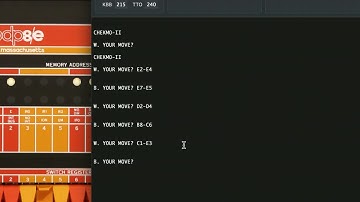 Chess Game PAL8 CHEKMO