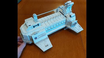 Building the London spacecraft from Blakes 7