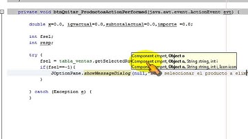 Parte 1: Eliminar Filas de JTable en JAVA