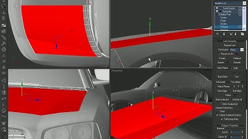 03. Hood - 3ds Max - Dodge Charger Modeling Tutorial
