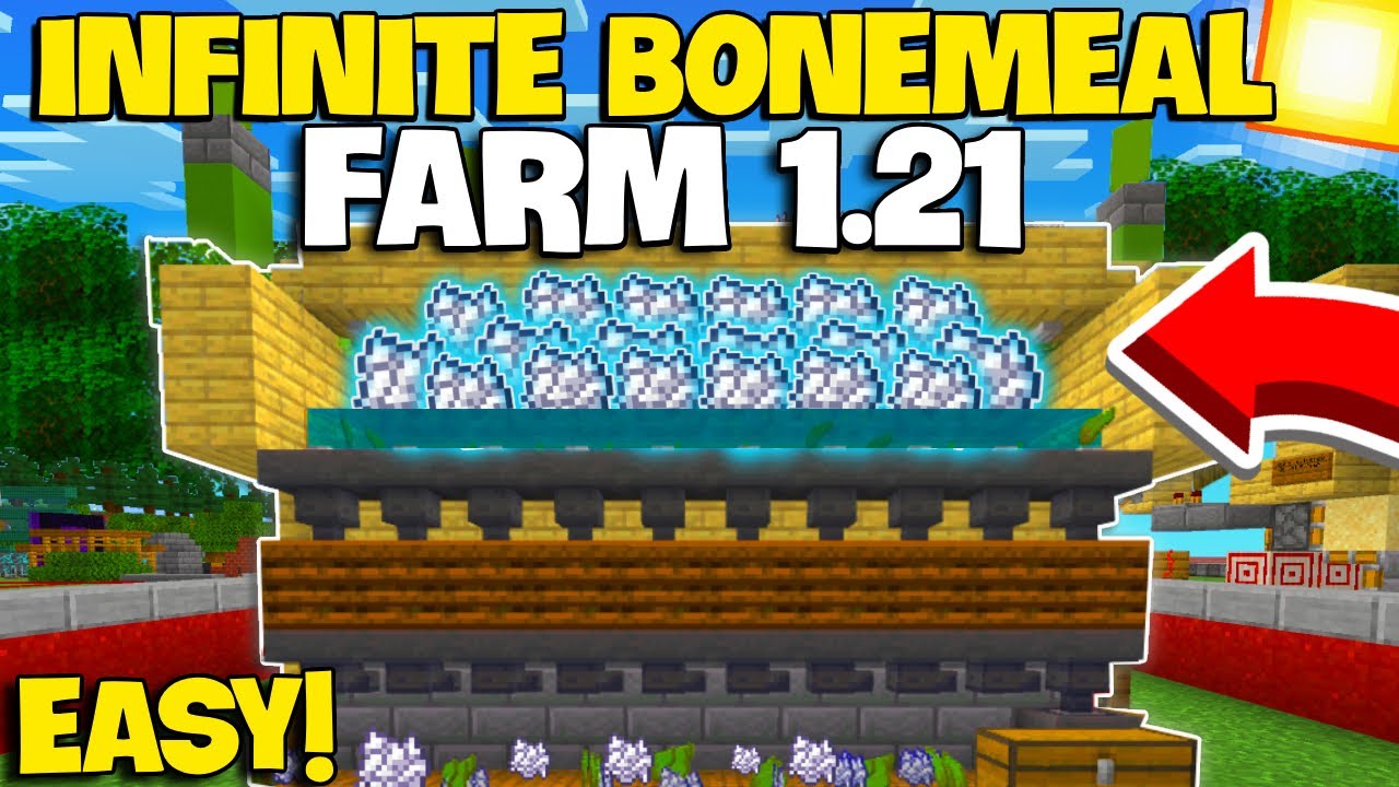 New 1.21 Infinite Bonemeal Farm That Actually Works (Zero-Tick)