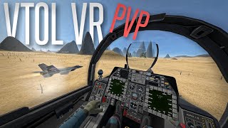 WHAT PVP IN A VR FLIGHT SIM LOOKS LIKE - VTOL VR Gameplay