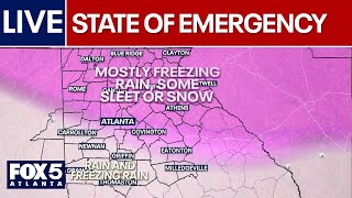 Morris Brown alert, winter storm threat, Kemp update | FOX 5 News