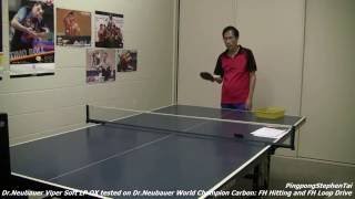 Prelim Test #2:  Dr. Neubauer Viper Soft OX Review with LP Strokes Demo screenshot 2