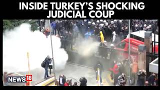 Chaos In Ankara! Turkish Riot Police Fire Tear Gas, Storm Main Opposition Headquarters | N18G