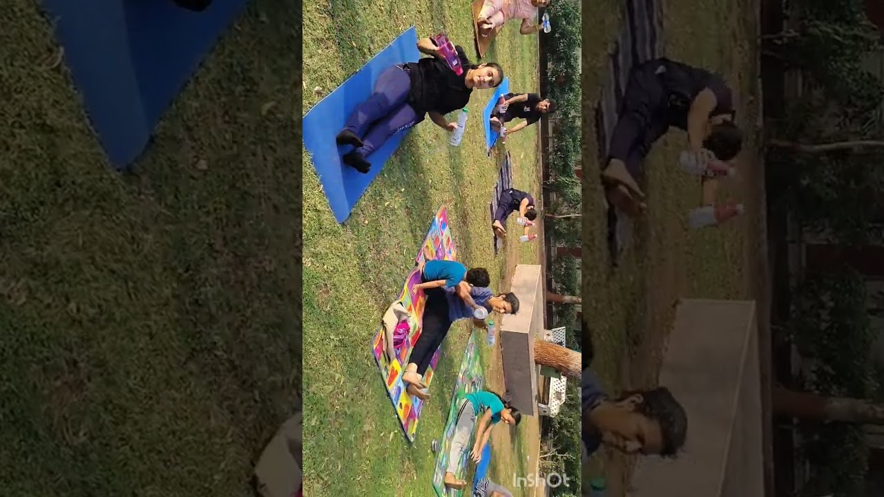 Bottle yoga activity