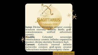 Sagittarius Horoscope Today – 2 Feb 2026 🌙 A Life-Changing Turn Is Near! #astrology #tarotreading