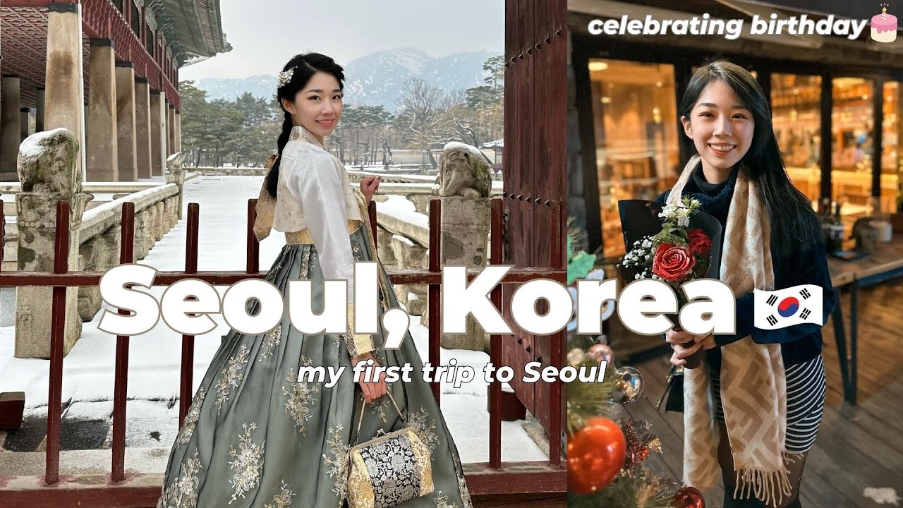SEOUL vlog 🇰🇷 First time traveling to Seoul: exploring stunning landmarks & trendy neighborhoods🧡