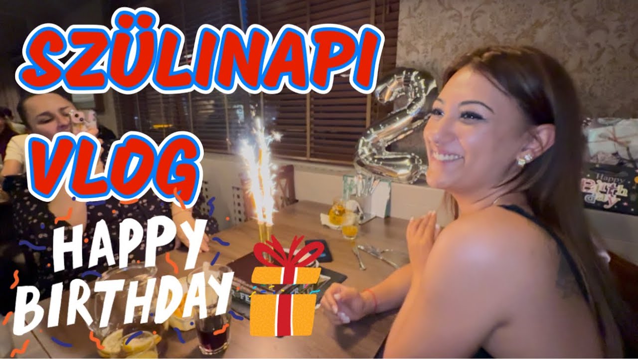 🎂SZÜLINAPI🎂VLOG🍰🥂