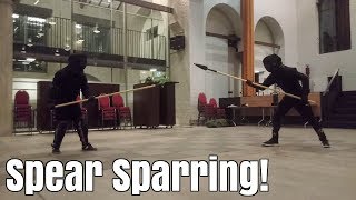 2 idiots with spears!! | HEMA sparring