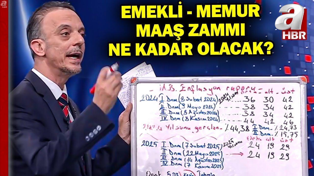 Emekli - Memur Maaş Zammı Ne Kadar Olacak? SGK Uzmanı Emin Yılmaz'dan Önemli Açıklamalar | A Haber