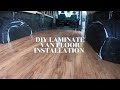 VAN BUILD | FLOORING and WHEEL WELL BOXES | HOW TO