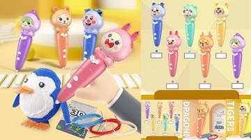 Hướng dẫn sử dụng Bút vẽ 3D Hình Con Giáp