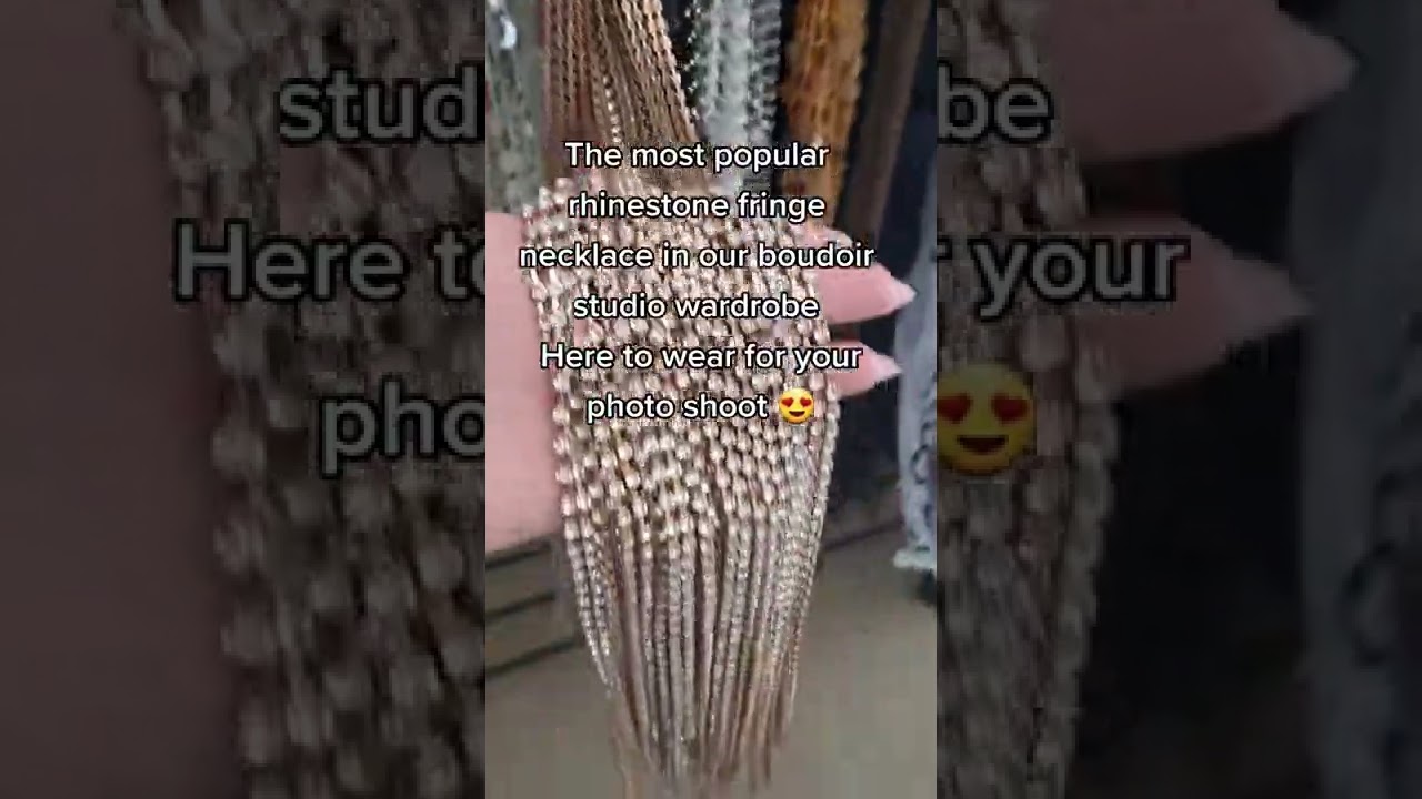 Need outfits for your boudoir shoot? Our studio collection offers some fun body jewelry and accesso