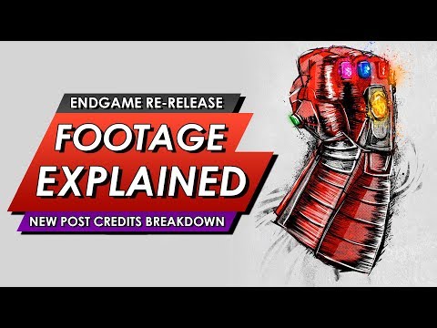 Avengers: Endgame Re-Release Footage Breakdown | New Deleted Post Credits Scene 