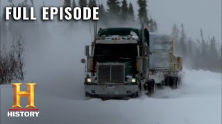 Celebrity Ice Road Truckers: Horrendous Snow Storm Strands Drivers | Full Episode (S8, E4) | History Net Worth