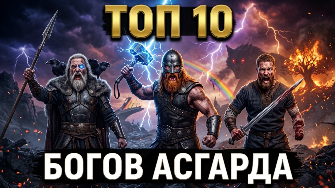 Топ-10 скандинавских богов — и битвы Рагнарока, в которых они погибли