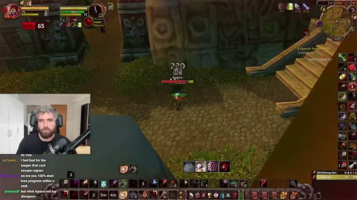 you need to learn the basic rogue rotation first