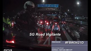15aug2025 2nd link #FBW3421D honda adv 160 fail to queue, cut queue using car lane kick camcar