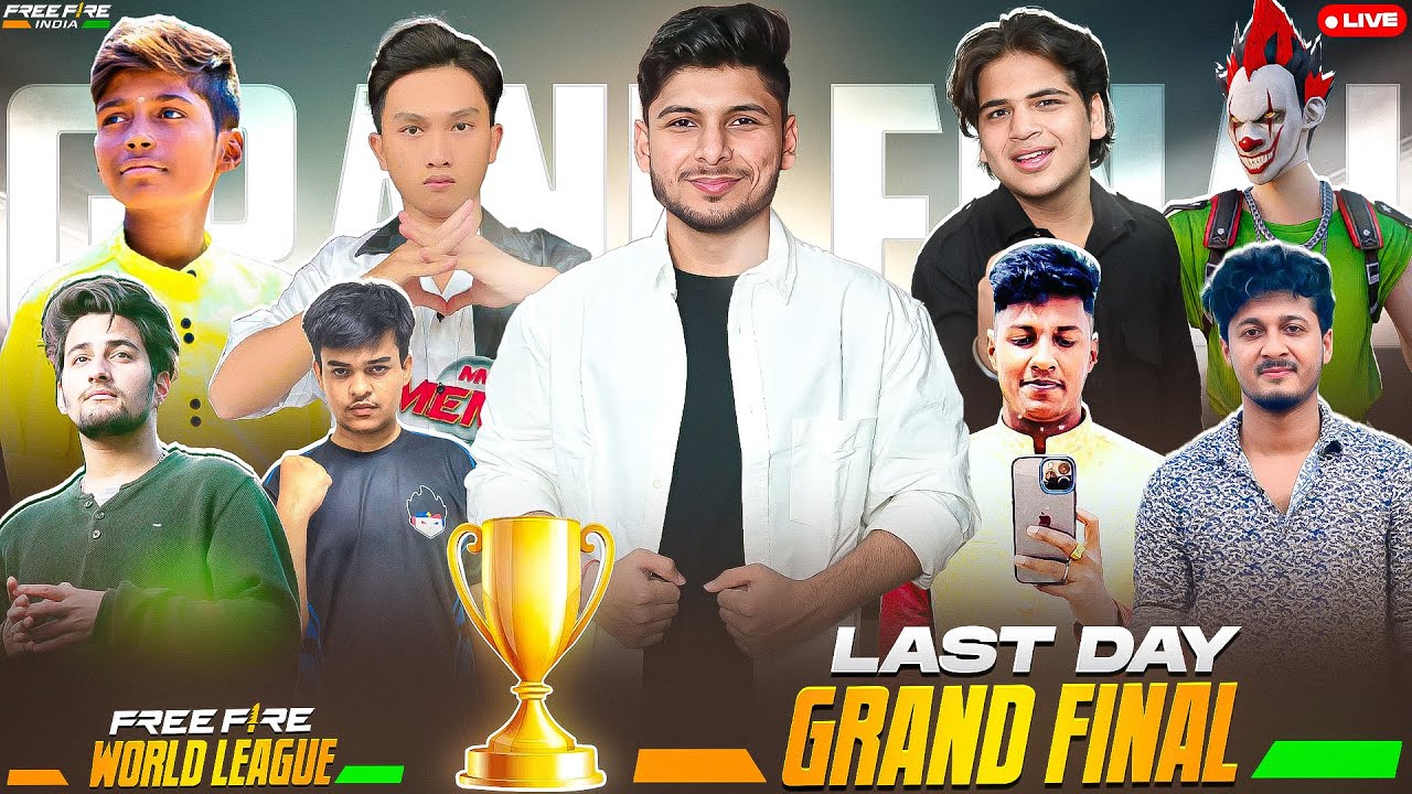 GRAND FINAL DAY 2 WORLD LEAGUE 🏆🥵 FT- NG, NXT, TSG, GWK, AFF, BD, AMF #nonstopgaming- free fire live