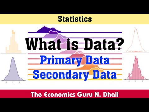 What is Data? Types of Data l Meaning l example l Statistics