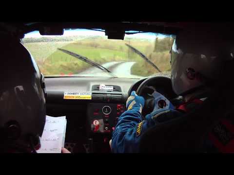 Brian O'Donnell / Alan Quinn mayo rally 2011 stage 1