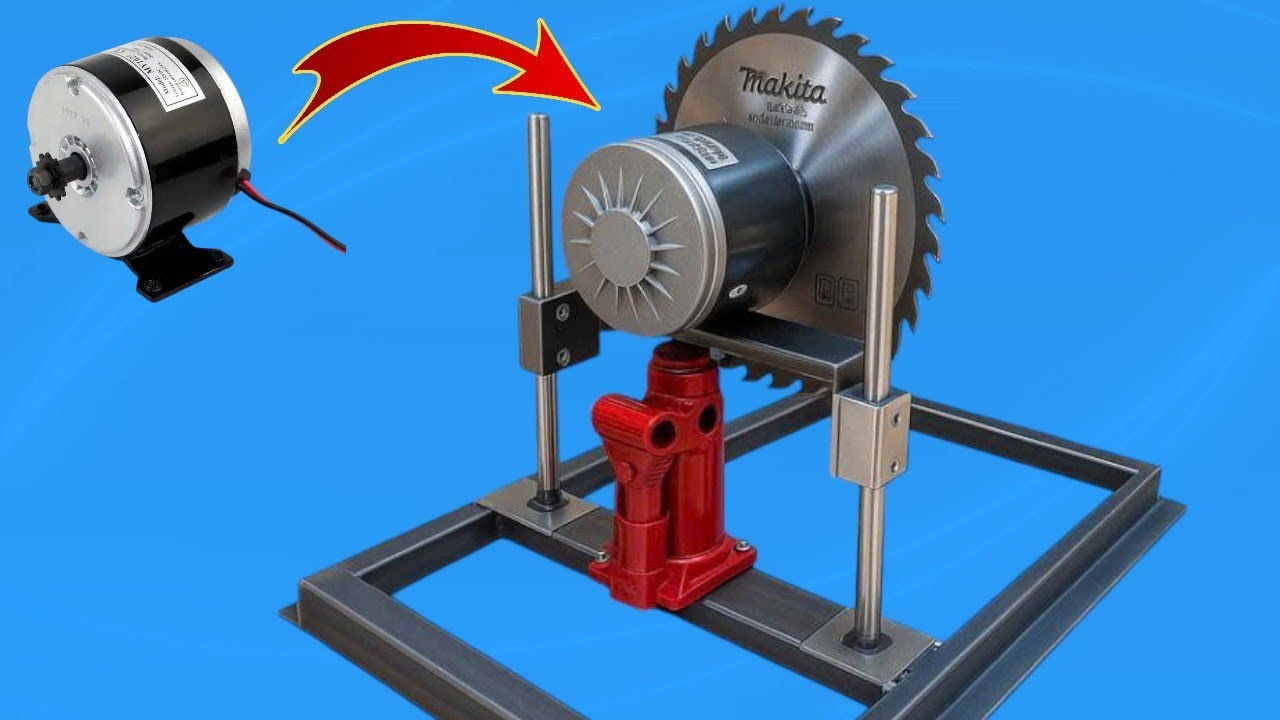 Невероятно! Эта DIY-машина с мотором 12В экономит тысячи в деревообработке