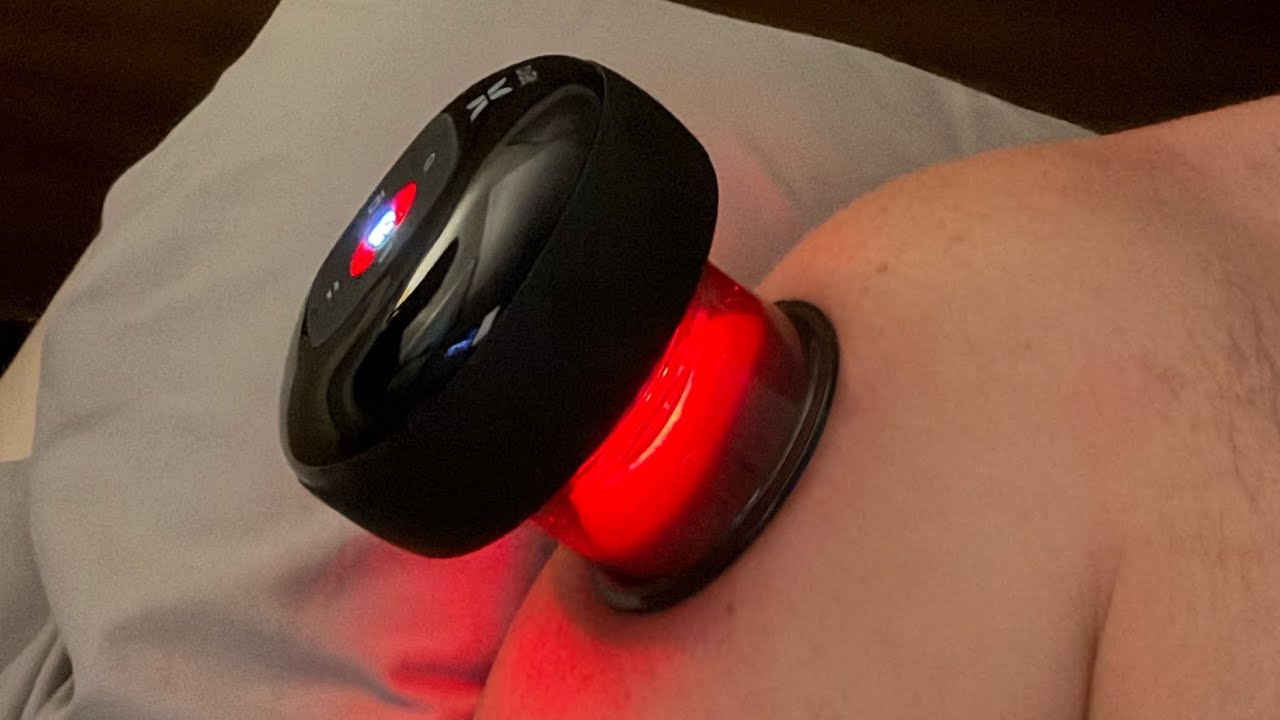 Massage Cupping Therapy Red Light Therapy @revomadic Portable Rechargeable link in description bio