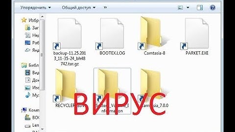 Как избавиться от вируса "smycwtexsedfcwu". Ярлыки вместо папок на флешке