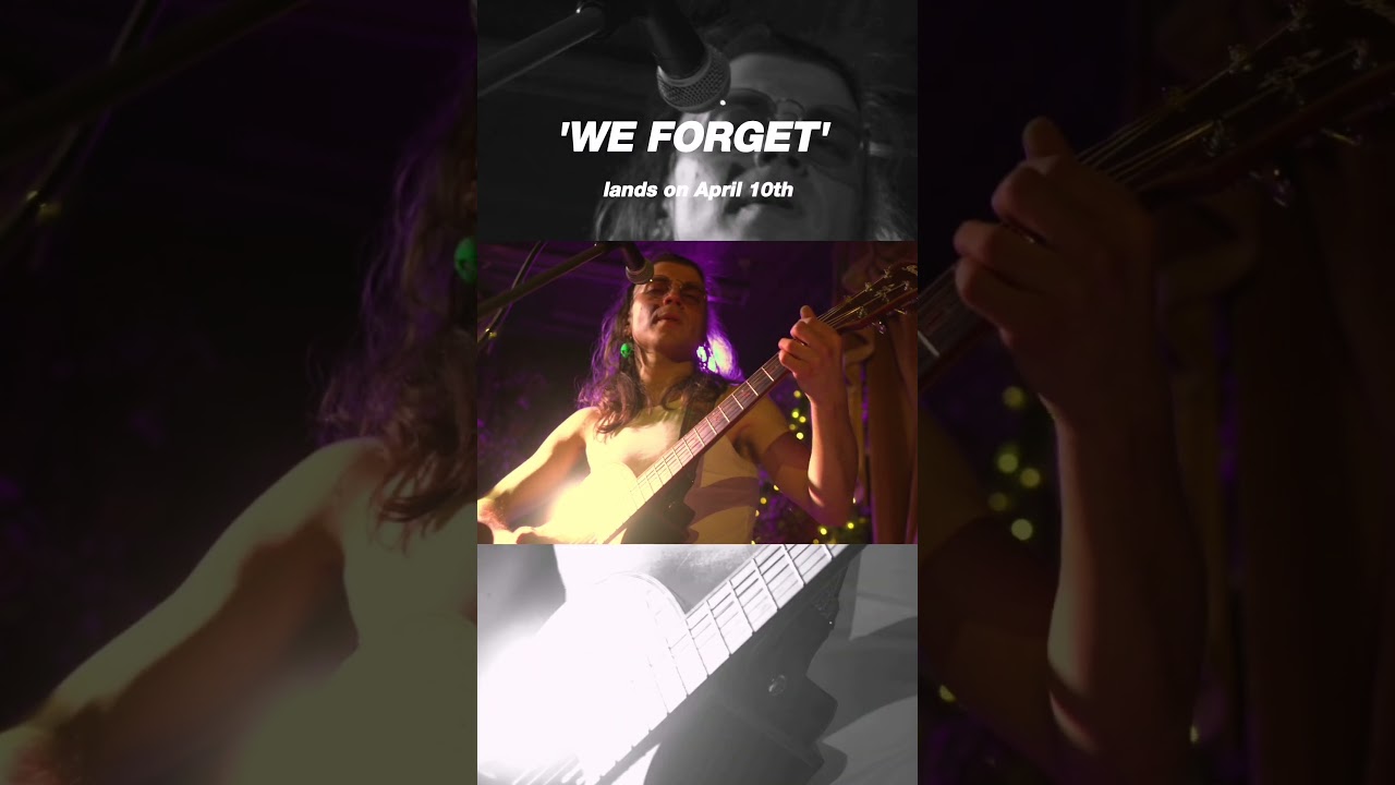 'We Forget' lands on Friday April 10th 🎻  #newmusic #singersongwriter