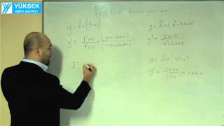 Türev Türev Alma Kuralları Ln Fonksiyonları