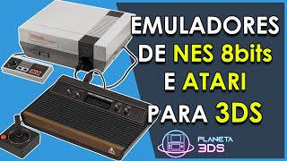 Emulador De Nintendinho 8 Bits E Atari Para 3Ds - Nes