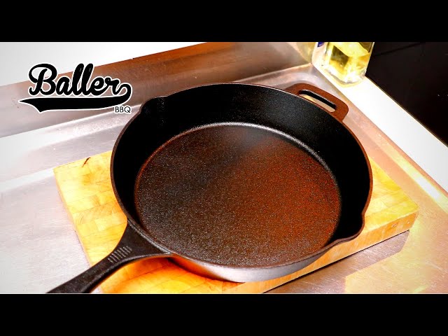 How to Season Cast Iron Cookware : BBQGuys