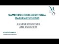 Cambridge IGCSE Add Maths (0606): The COMPLETE Course Overview & Topics