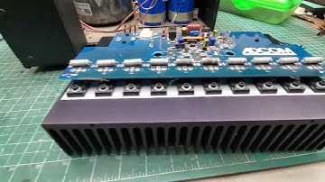 Adcom GFA-5500 Being serviced.