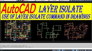 ISOLATE||#autocad #autocaddrafting #autocadinhindi #civilengineering #architecture#engineering