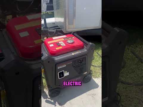 Quiet Generator For Food Trucks Inverter with electric start
