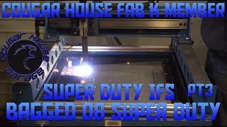 WELDER WIRING AND SUPER DUTY IFS COUGAR HOUSE FAB K MEMBER PT3 EP232