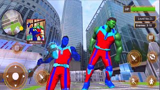 Green Monster Hero Jaill Escape Crime Simulator Monster Hulk Hero Prisoner Escape Android Gameplay screenshot 4