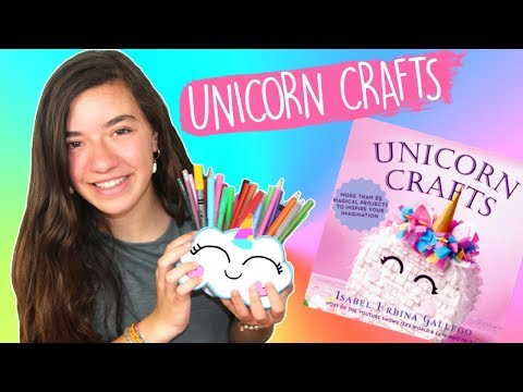 Easy DIY Unicorn Pencil Holder Organizer. Craft Tutorial